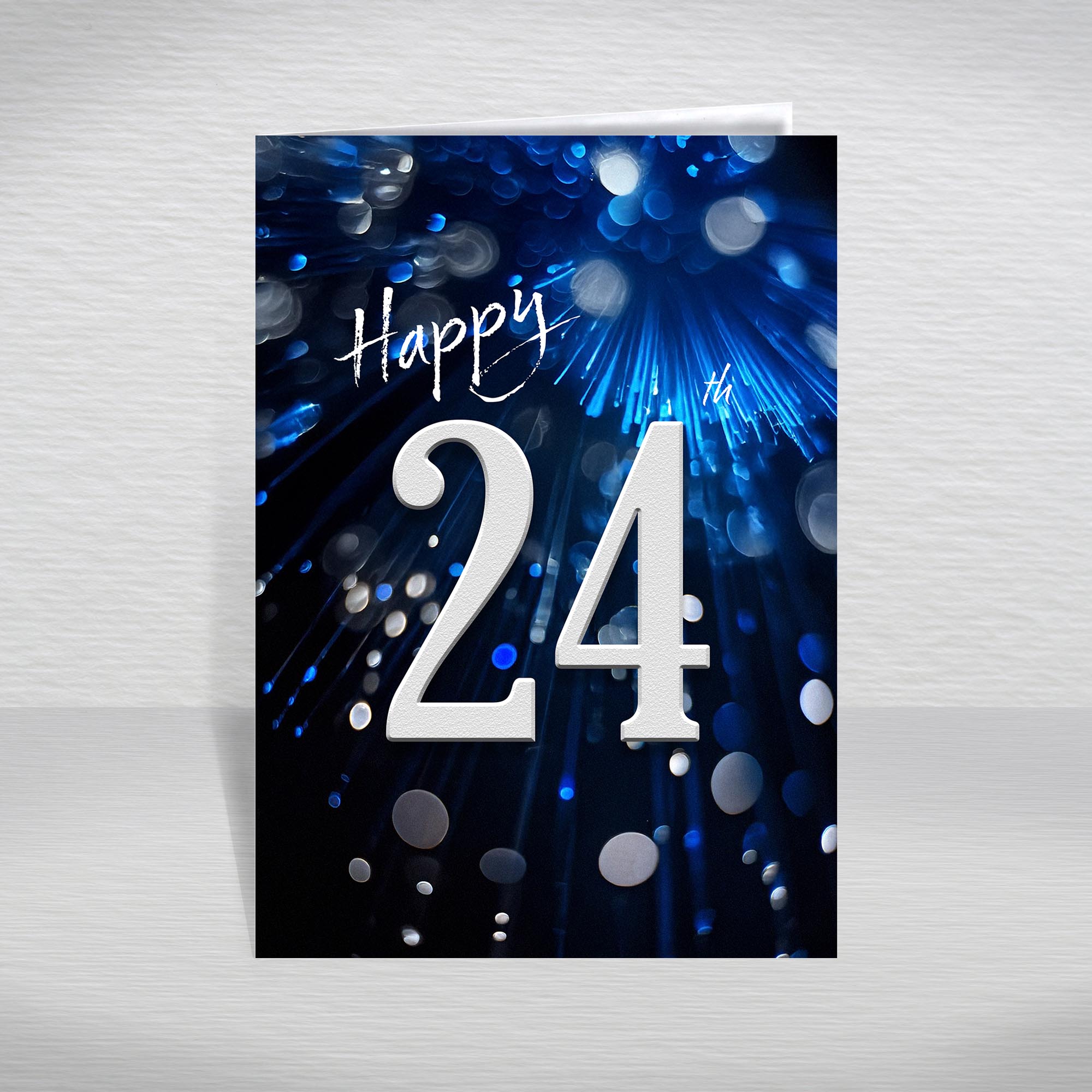 Happy Birthday Card for Men Ages 16-105 – Blue Silver A5 Male Adult Greeting - Picture 26 of 271