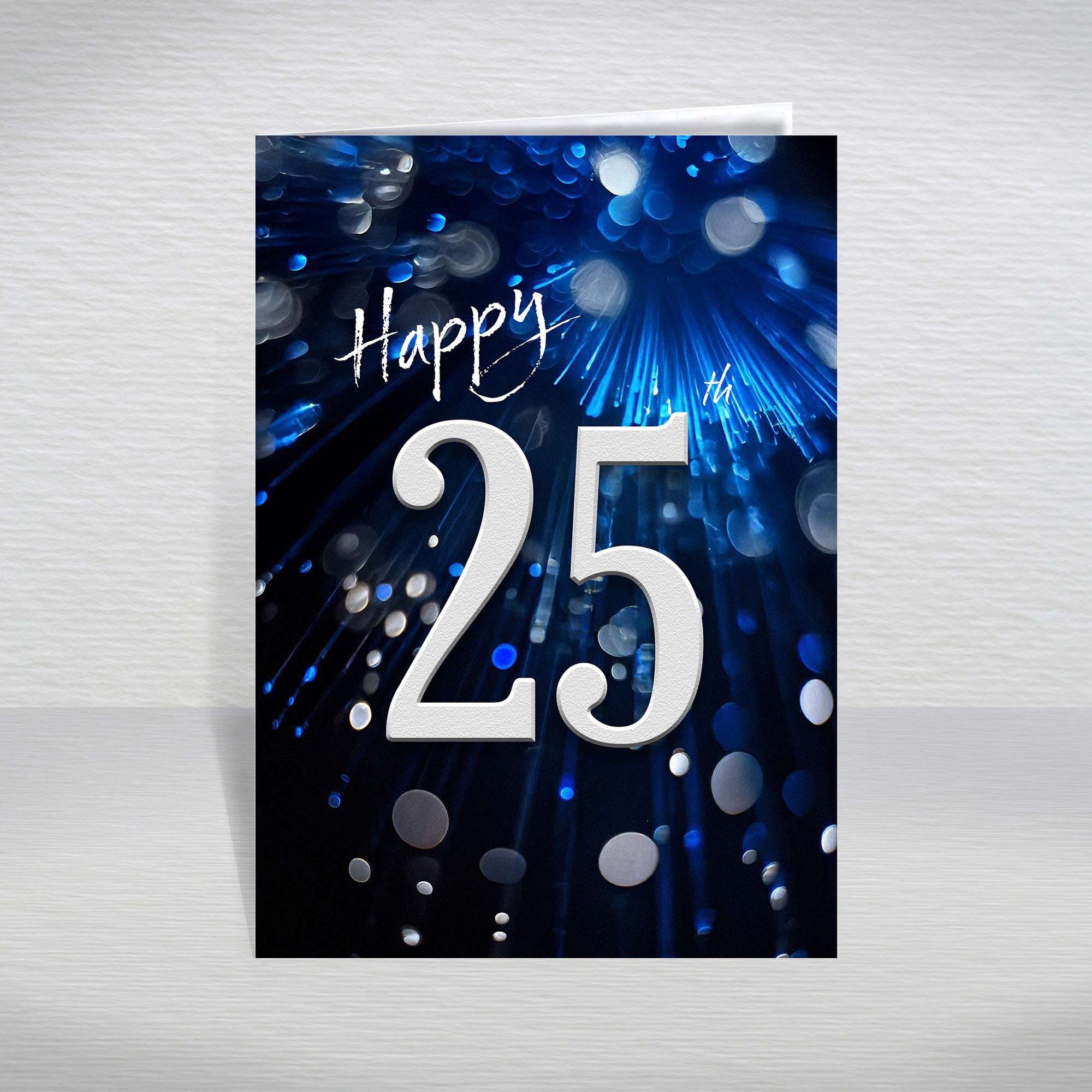 Happy Birthday Card for Men Ages 16-105 – Blue Silver A5 Male Adult Greeting - Picture 29 of 271