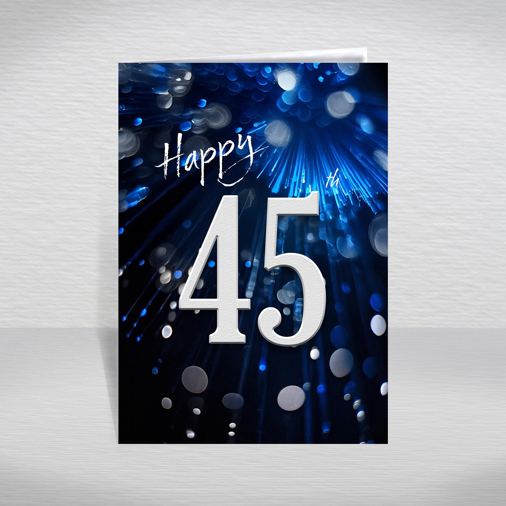 Happy Birthday Card for Men Ages 16-105 – Blue Silver A5 Male Adult Greeting - Picture 89 of 271