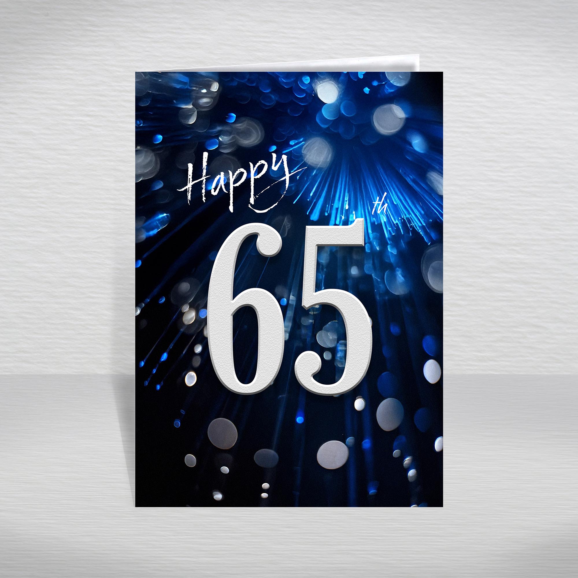 Happy Birthday Card for Men Ages 16-105 – Blue Silver A5 Male Adult Greeting - Picture 149 of 271