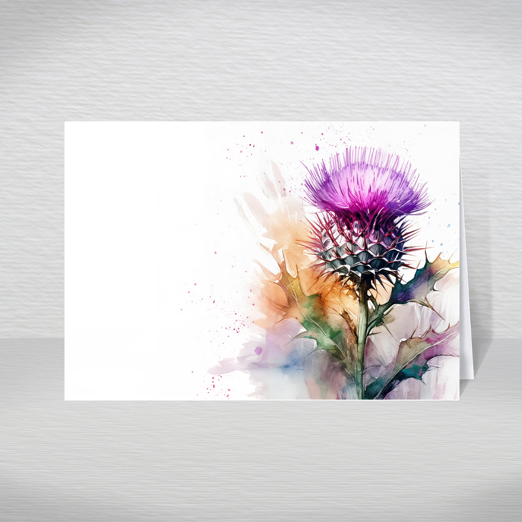 Scottish Wedding Invitations Reception Invites Save Date Evening RSVP Thistle - Picture 15 of 17